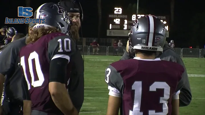 FOOTBALL: U. of Redlands Football Coach Mike Maynard