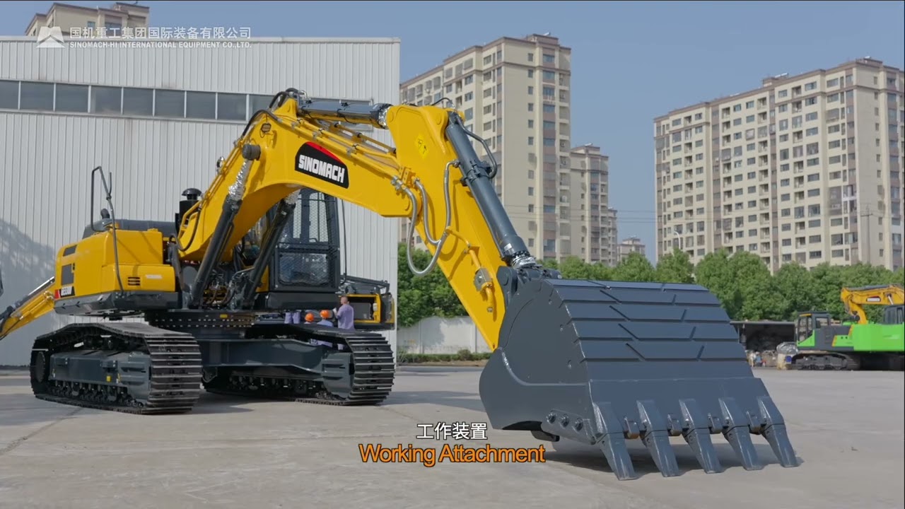 SINOAMCH EXCAVATOR GE330D USER MANUAL