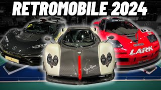 Retromobile Paris FULL highlights 2024 - Zonda Cinque, Bugatti Centodieci, Mercedes project One! by SCOOT SUPERCARS 881 views 3 months ago 19 minutes