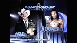 Story of JBL vs. Booker T | Survivor Series 2004