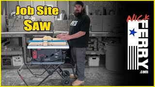 Ⓕ My Job Site Table Saw & Crosscut Sled