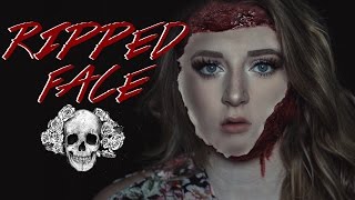Ripped Face #31daysofhalloween