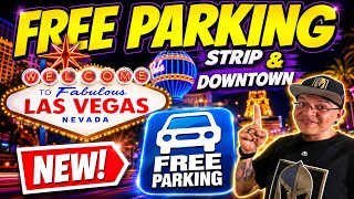 The Best FREE Parking Options On The Las Vegas Strip & Downtown Las Vegas Aka Fremont Street 🤫