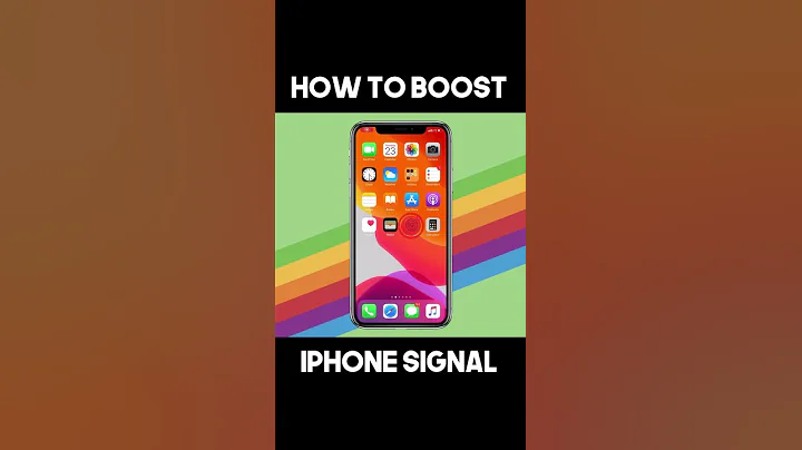 How To Boost iPhone Signal | Improve Network Performance on iPhone #Shorts