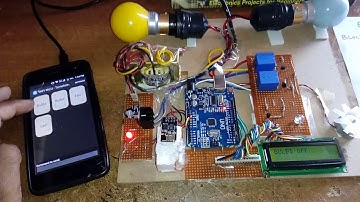 ESP8266 WIFI Based Home Automation