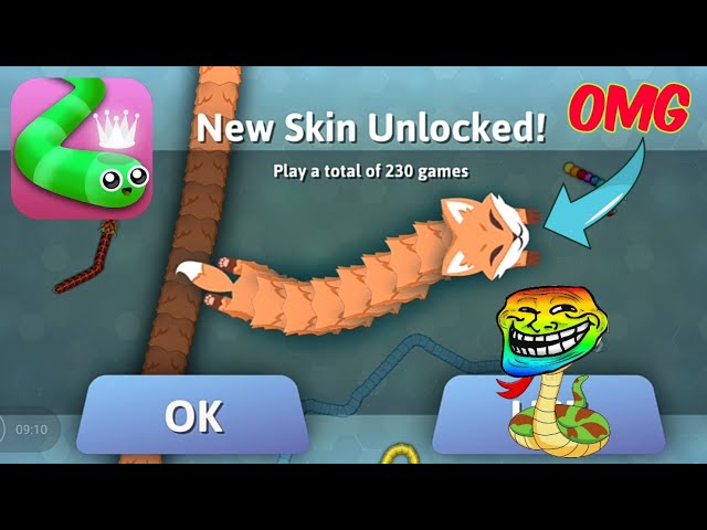 Snake.io 🐍Silly Snake Skin 🐍 Funny Gameplay Moments 