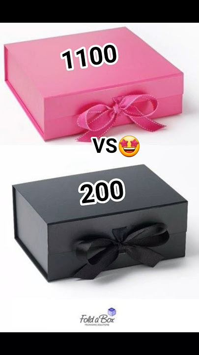 viral video Gift opening viral video Pink and black box opening viral video short video