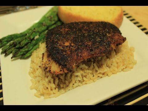 Blackened Red Snapper