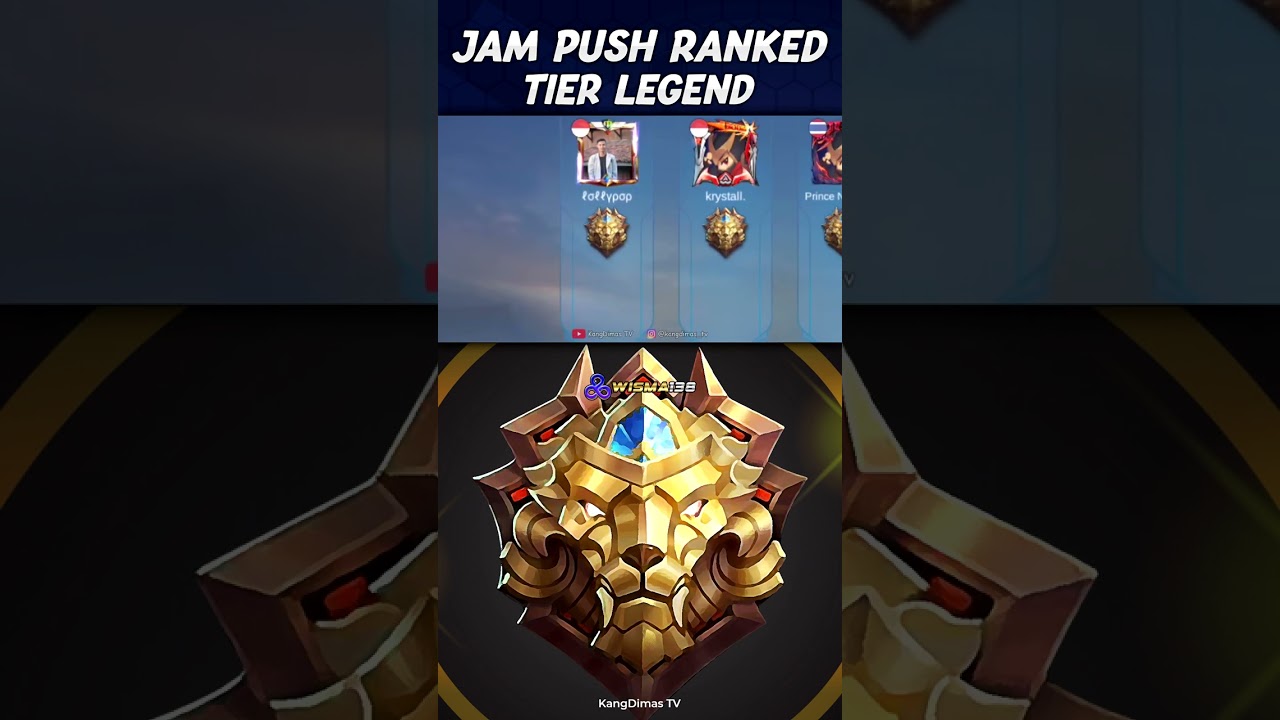 Jam Push Rank Tier Legend Season 28 