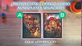 ❤️PIENSA ESTAR CONTIGO COMO AVANZA ESTA SITUACIÓN ✨ | Elige una carta lectura del tarot