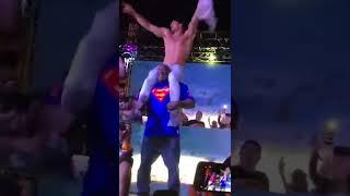 Gronk takes Shaq for a ride 🤣 #shorts