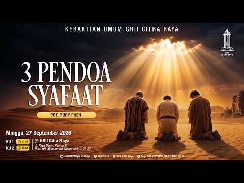 3 PENDOA SYAFAAT - Pdt. Rudy Phen