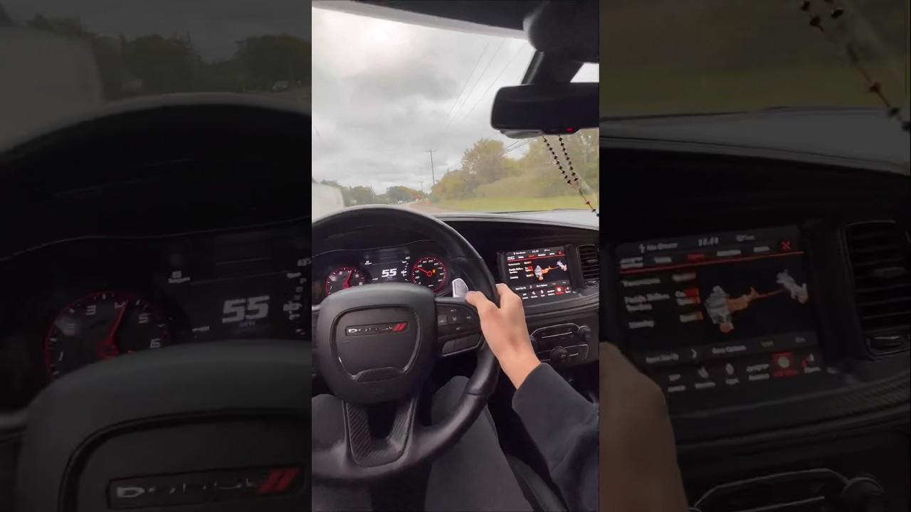 Charger 392 POV Drive ASMR (Mid Muffler & Resonator Delete) 