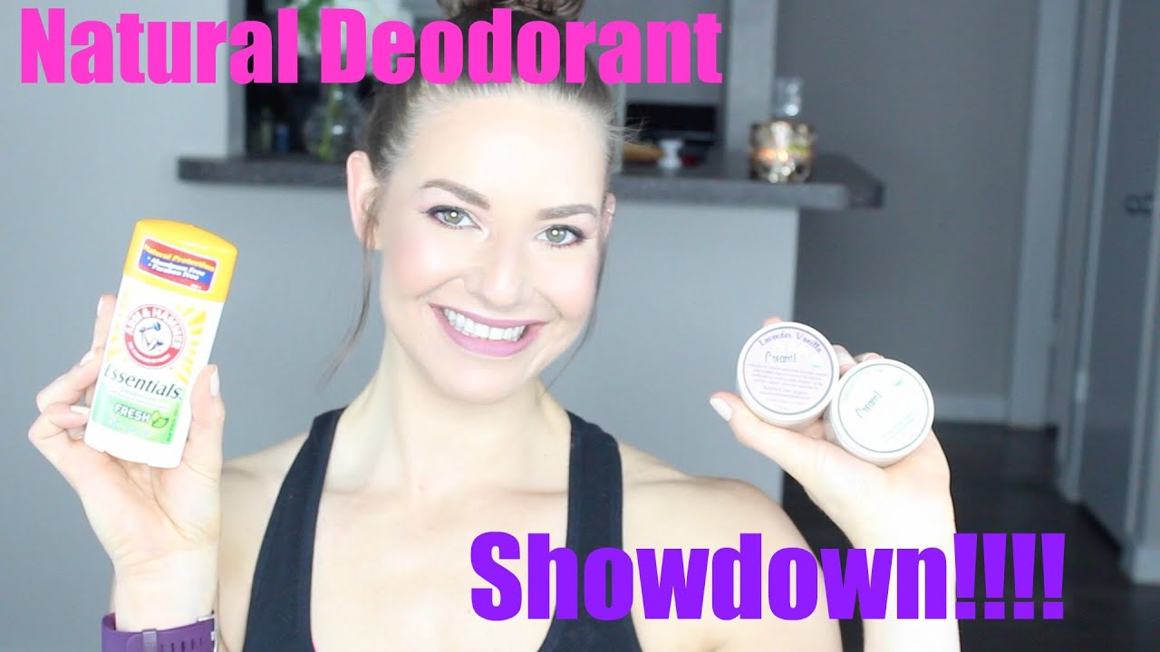 Natural Deodorant SHOWDOWN! Deodorants That Actually Work!!! YouTube