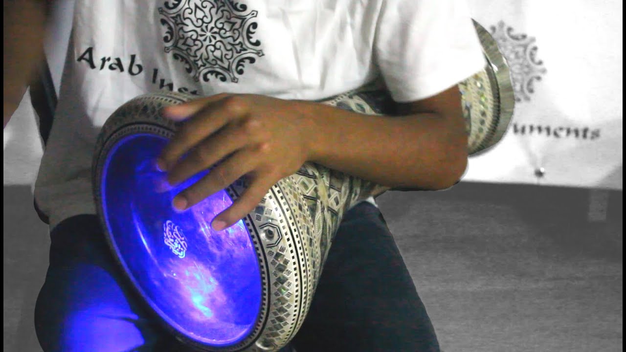 The Darbuka Dance Light In Action YouTube