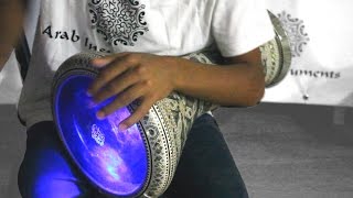 The Darbuka Dance Light In Action