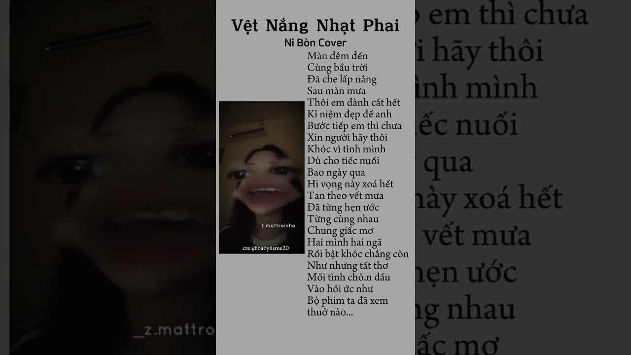 Việt Nắng Nhạt Phai ( bản Cover ) #nhacchill #nhactre #cua