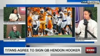 Titans sign former Vols QB Hendon Hooker Information
