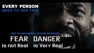Will Smith - Fear is not Real | POWERFUL MOTIVATION by willsmith Movie scene #motivatio