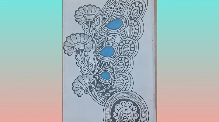 #pattern 79 zentangleart stepbystep for beginners #doodle#zen#zentangle#mandala#tangle#zentangleart