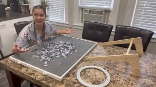 2023 PITAPITA Rotating Puzzle Board with Drawers Cover 1500 Pieces