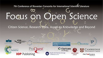 Focus on Open Science, from 13.30 - 15.45