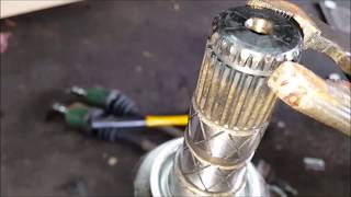 New Axle Wont Fit