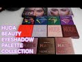 HUDA BEAUTY EYESHADOW PALETTE COLLECTION // All palettes in my Huda Beauty eyeshadow palette family