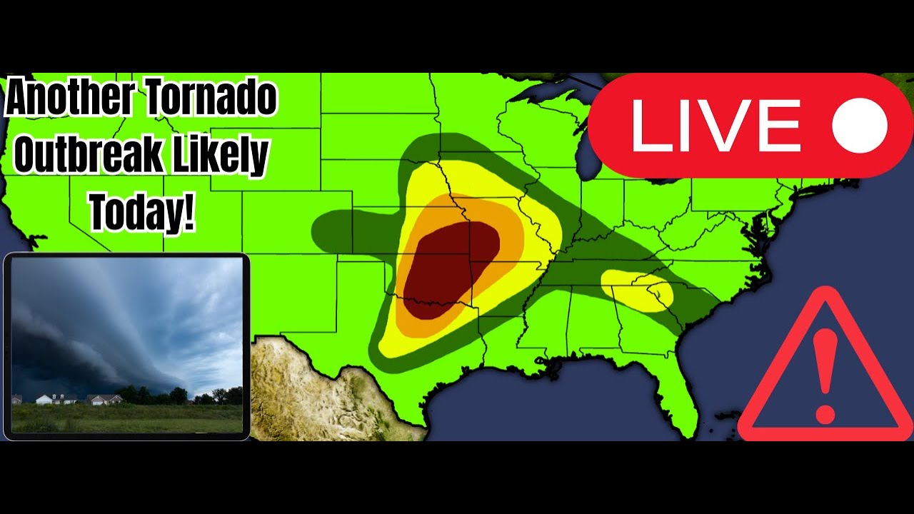 Breaking: May 19th 2025 Tornado Outbreak Coverage - YouTube