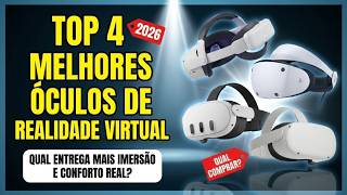 TOP 4 Melhores Óculos Virtual Gamer de 2026: Bobovr S3 Pro, VR2 ou Quest 3S │Qual Comprar?