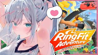 【リングフィットアドベンチャー】RFA！みんなで一緒に気持ちいい汗をかきましょう！Ring Fit Adventure【#恋白れん/#新人VTuber】