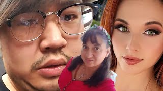 INSANE ASIAN ANDY SQUATTER SITUATION | Amouranth Reacts