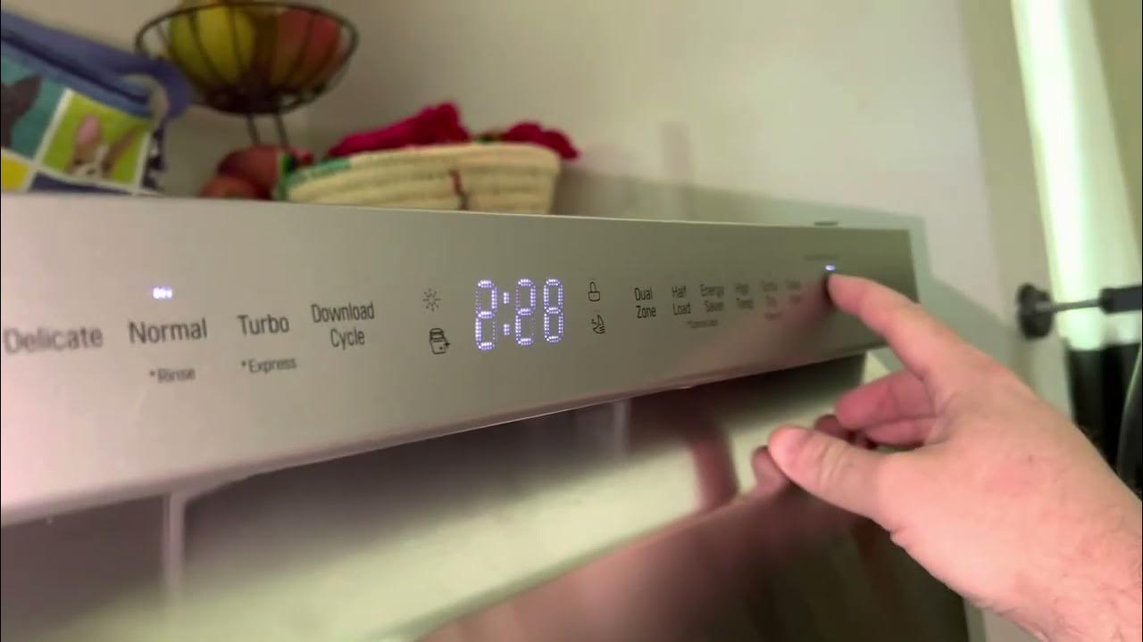No fill LG Dishwasher. YouTube