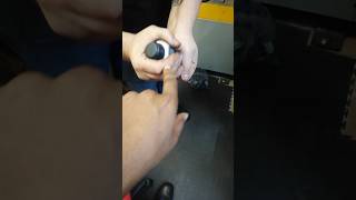 BOLT STUCK ON THREADED ROD AFTER PROOF LOAD TEST (THREADS STRIPPED AND STUCK ON BOLT) TEST IN METAL