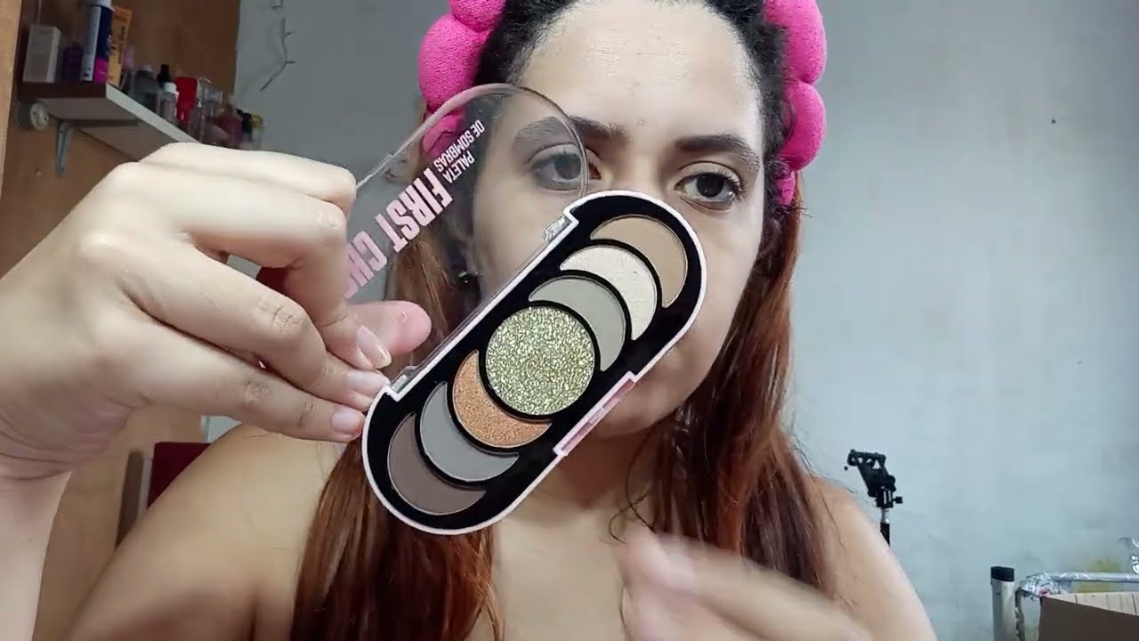 ASMR TESTANDO MAQUIAGENS NOVAS DA MINHA PENTEADEIRA 