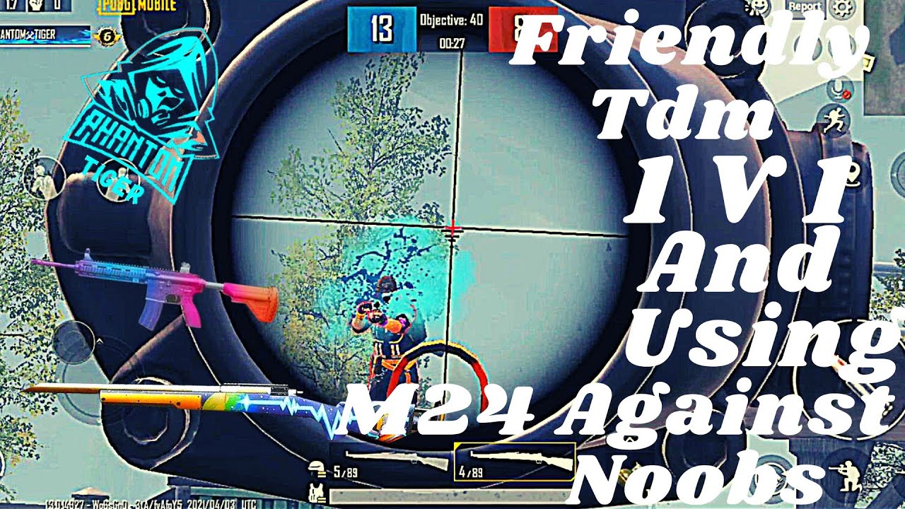 Friendly 1 v 1 And using M24 in FPP TDM - YouTube