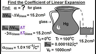 Physics - Ch 22A Test Your Knowledge: Thermal Expansion (8 of 20) Find the Coefficient of Expansion