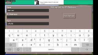 Minicraftda Serverga Kirish