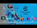 eFootball PES 2026 PPSSPP Android Offline Full Update UCL &amp; Leagues Kits 25/26 Season 4K Graphics