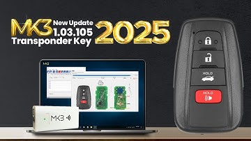 Introducing A New Update 01.03.105 Released For The MK3 Original Transponder Key Programming Tool