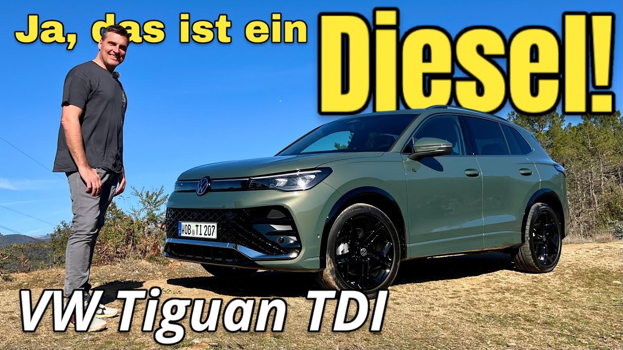 VW Tiguan TDI: "The German Butterbrot" - Diesel mit 150 PS im Test | Review | Preis | 2024