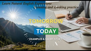 Real life examples of “Tomorrow is today!"