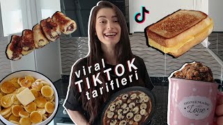 viral tiktok tariflerini deniyorum | tiktok yemek hileleri
