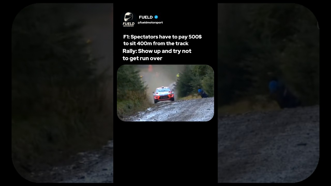 Rally fans are a different breed🥶