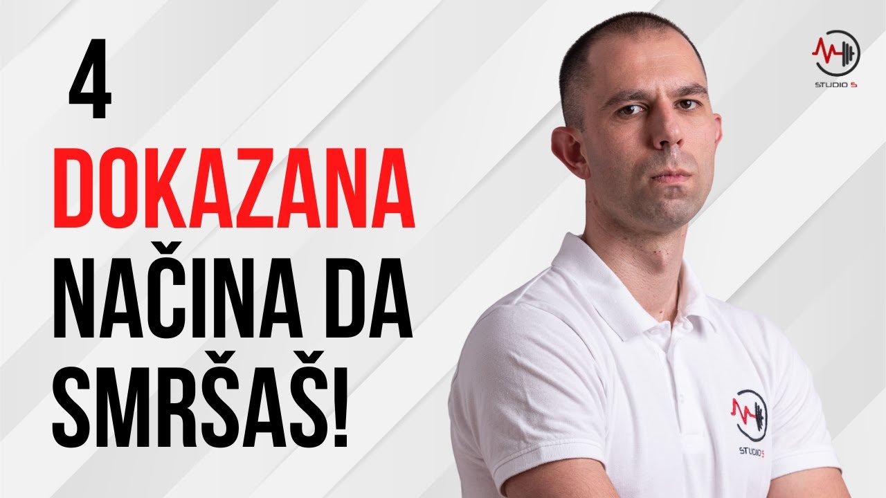 4 DOKAZANA NAČINA DA SMRŠAŠ! OVO JE NAUKA POTVRDILA!