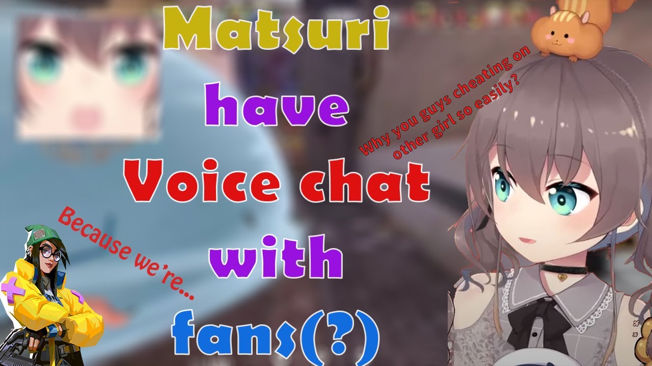Matsuri got Voice Chat with Her (not really) Fans.... then he ask her CRUCIAL QUESTION!!