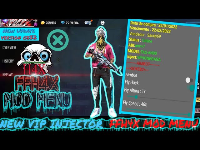 FFH4X CRACKED MOD MENU APK Download 2023 - Free - 9Apps