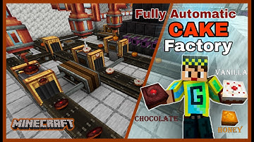 I build a mega automatic cake factory in minecraft (create mod) || Gameshan71 ||