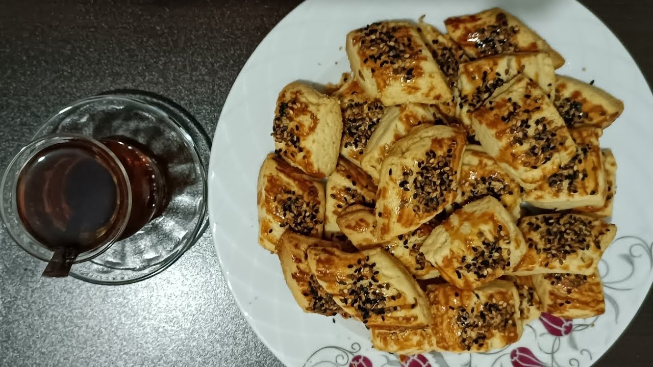 PASTANE USULÜ-TUZLU KURABİYE TARİFİ ???? çok lezzetli???? #kurabiye #yemektarifleri #food #cooking