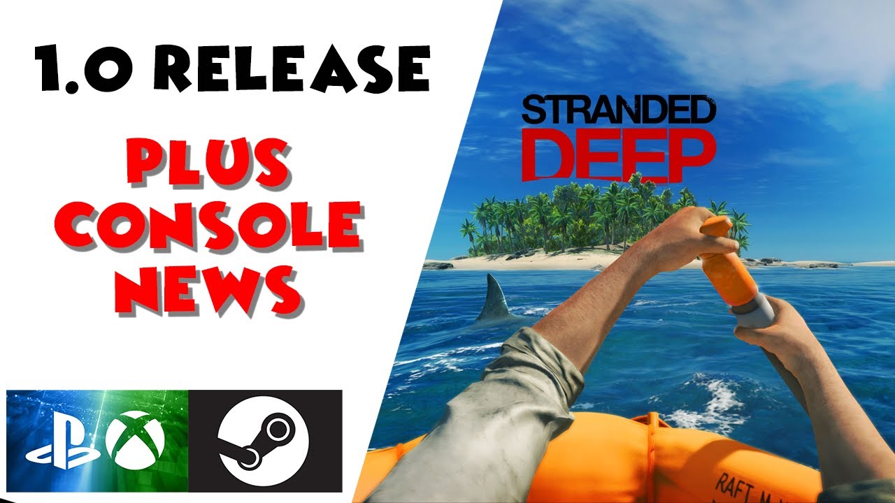 Stranded Deep foi lançado para PS4 e Xbox One!